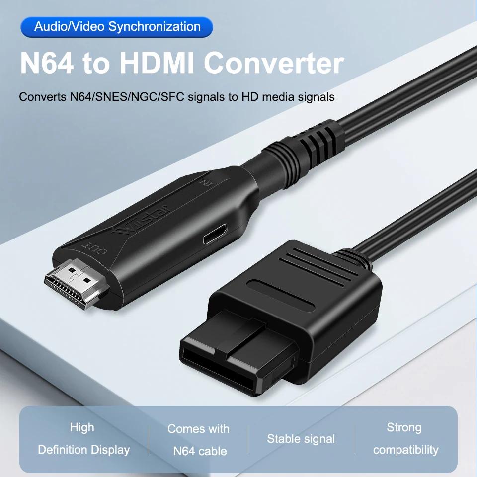 N64 to HDMI  HDTV HDMI ̺ , Ninten..